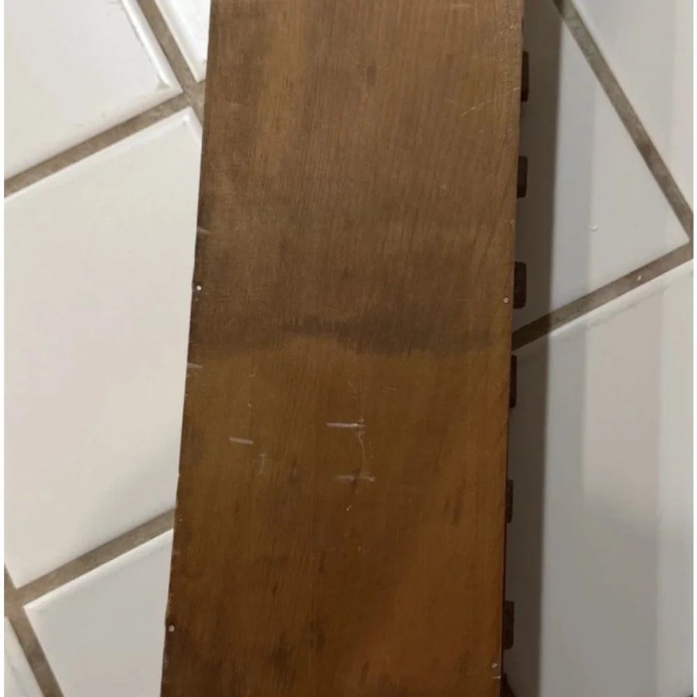 VTG Wooden Wall Organizer with Multiple Slots